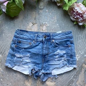 American Eagle high waist shorts
